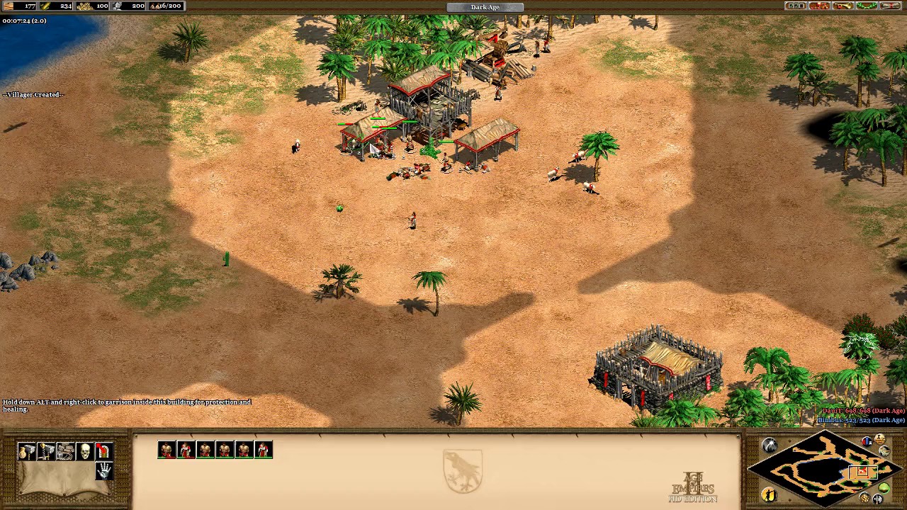 HIGH LEVEL AOE2HD GAMEPLAY 1V1 1900+
