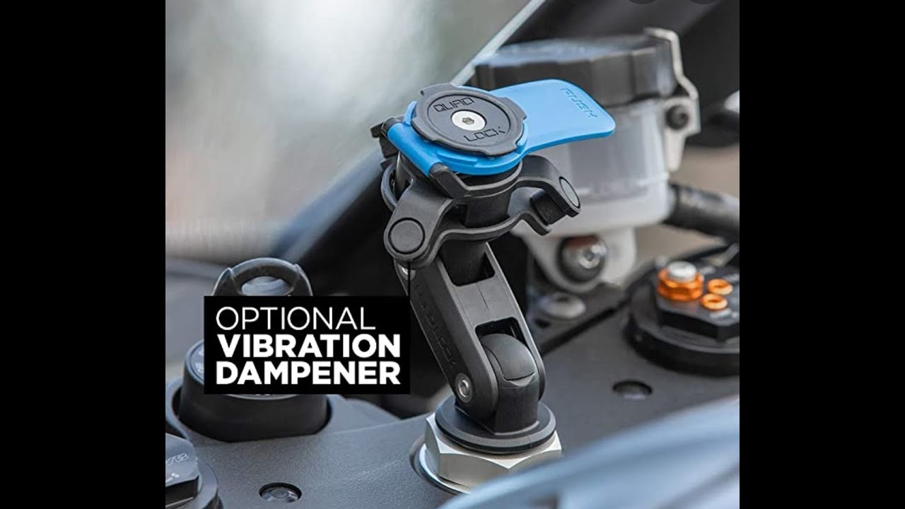 QUAD LOCK TIGE DIRECTION ET SYSTEME ANTI VIBRATION INSTALLATION ET PRESENTATION