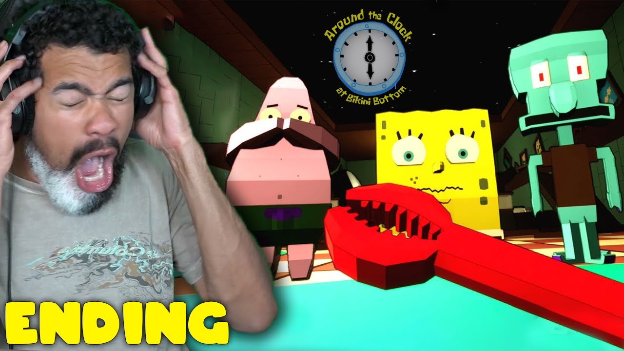 I FINALLY BEAT IT!! | Around the Clock at Bikini Bottom (ENDING)