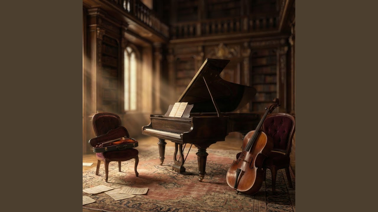 Melancholic Cello and Piano for Reading
