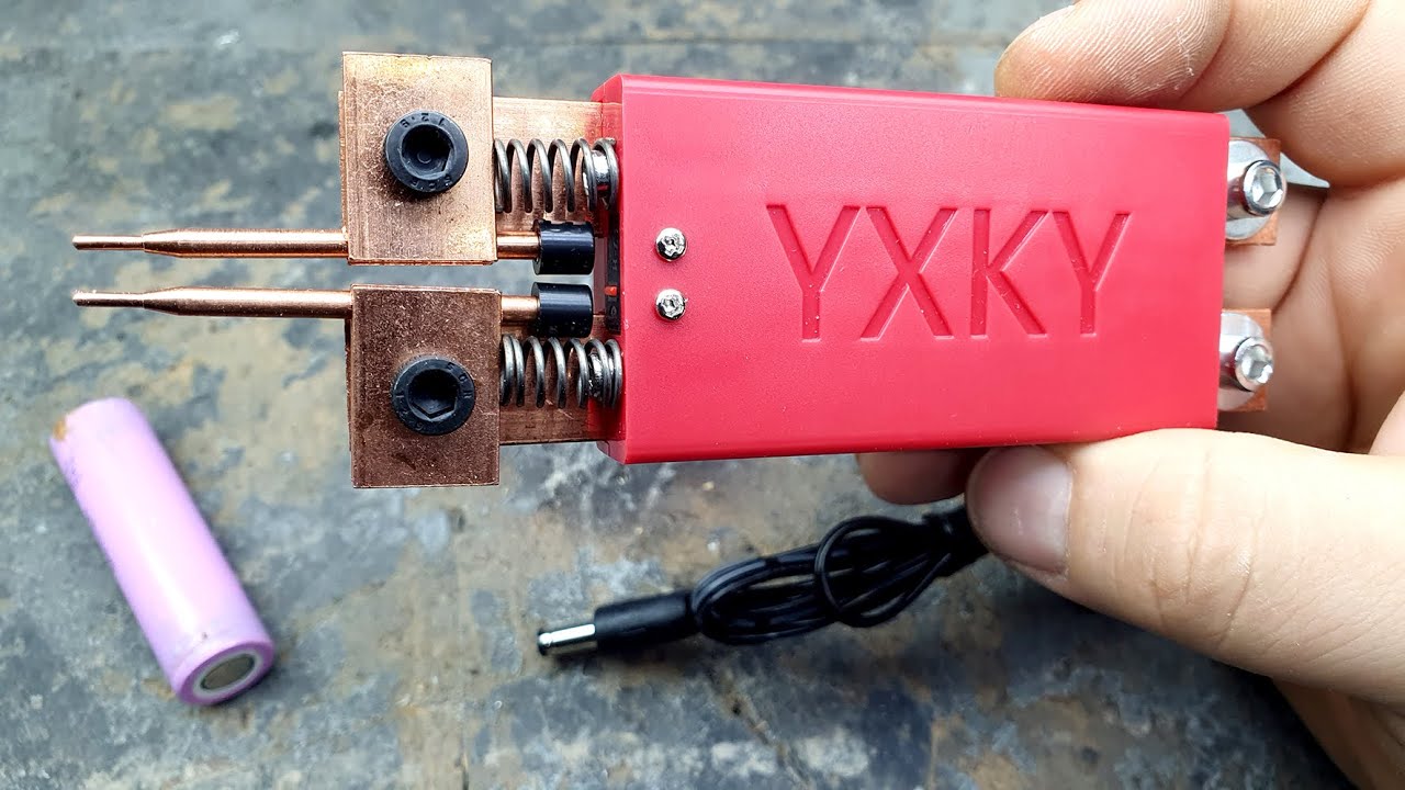 What's inside Spot Welding Pen! YXKY pil punta makinesi işe yarar mı?