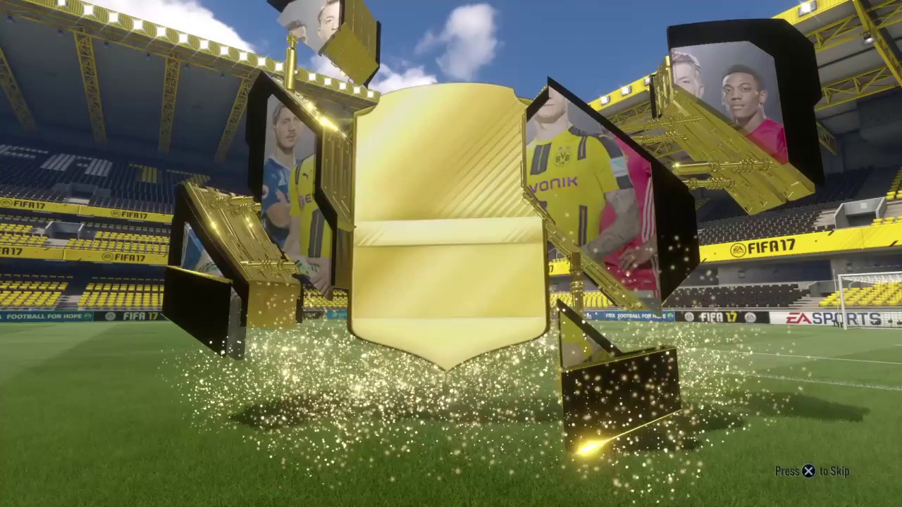 FIFA 17 OPENING A RARE ELECTRUM PACK ( DAY 5 FUT BIRTHDAY REWARDS)