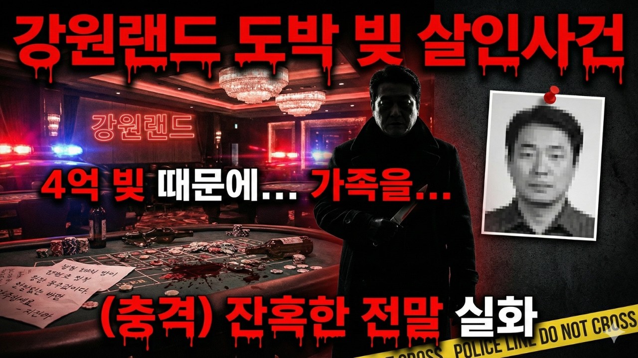 강원랜드 카지노 살인 사건&hellip; 도박 빚 때문에 벌어진 충격적인 실화 [2000년대 미제]
