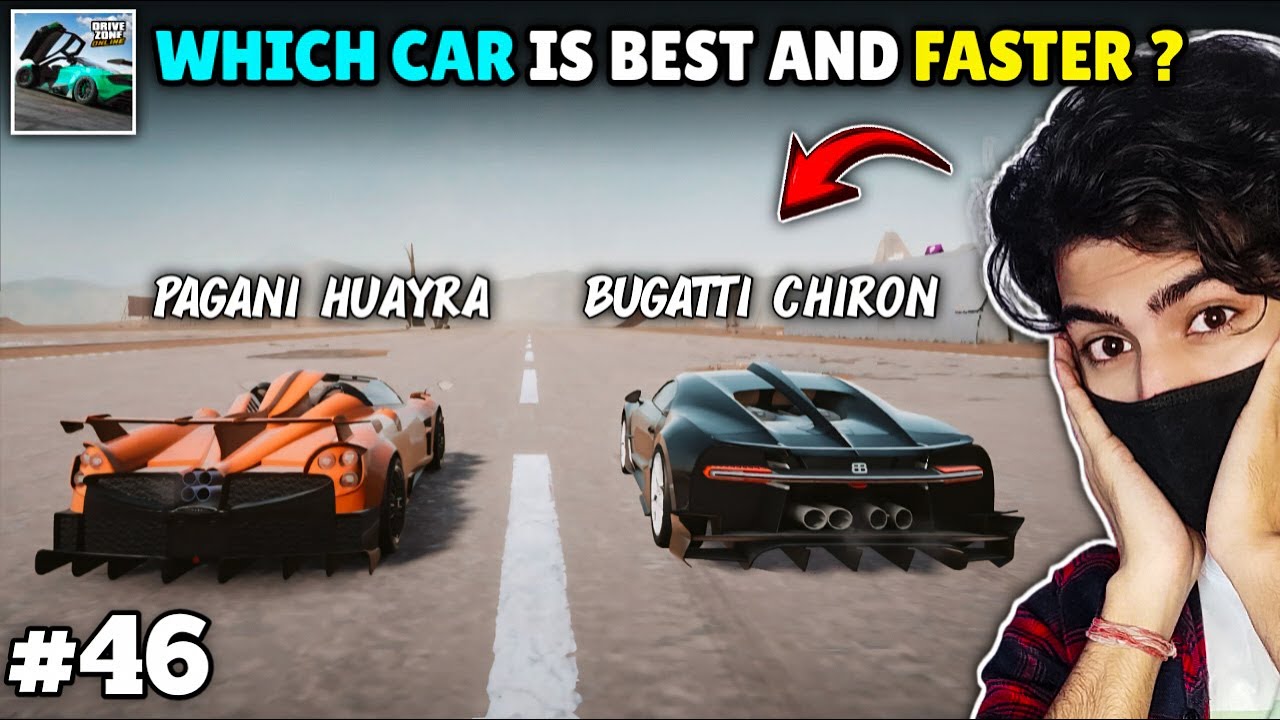 PAGANI VS BUGATTI WHICH IS BEST DRIVE ZONE ONLINE GAMEPLAY 😍 #46