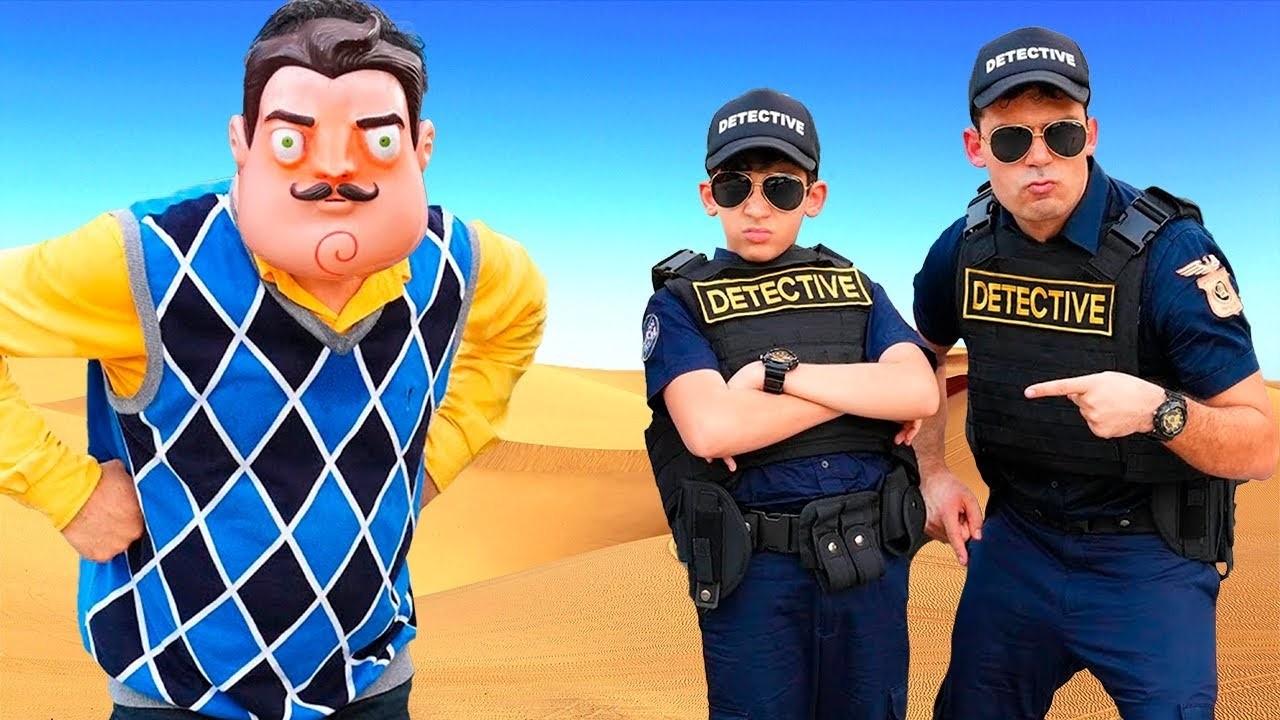 Jason और Alex - एक Neighbor के साथ एक जासूसी कहानी!