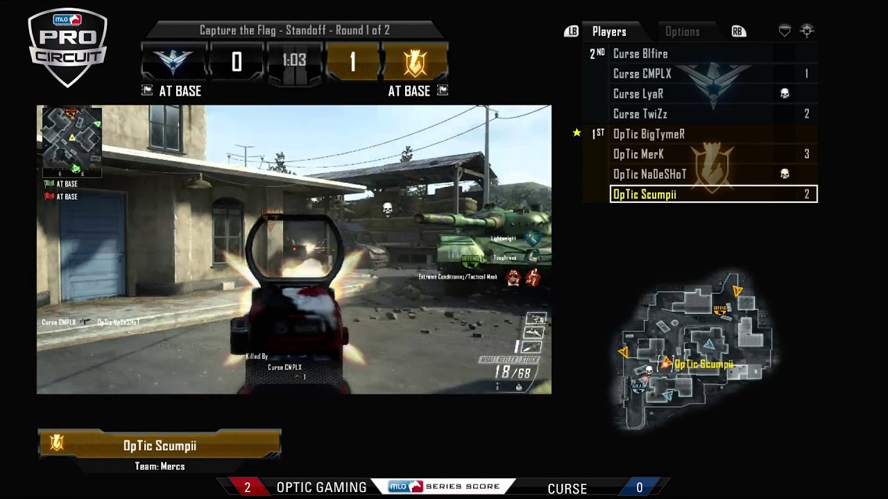OpTic Gaming vs Curse - Game 3 - CLR6 - MLG Anaheim 2013