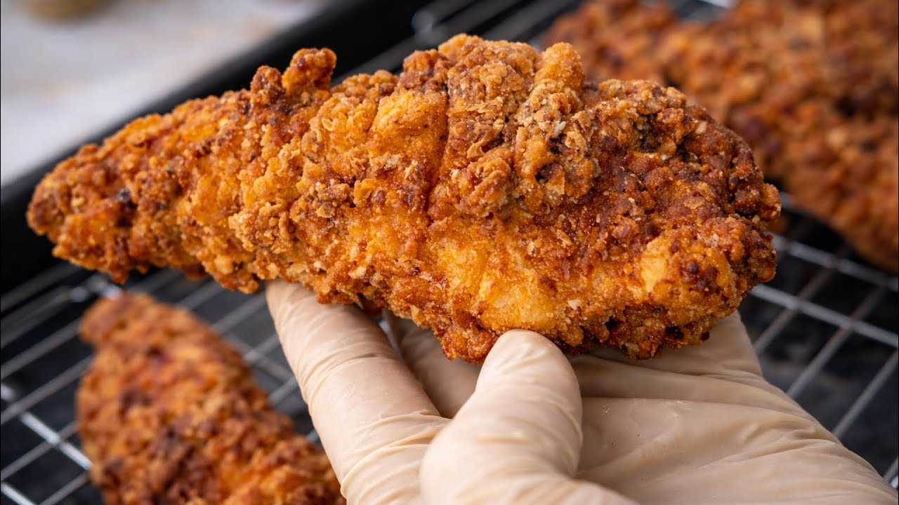 How to Make Hot Honey Chicken Tenders That Stay Crispy