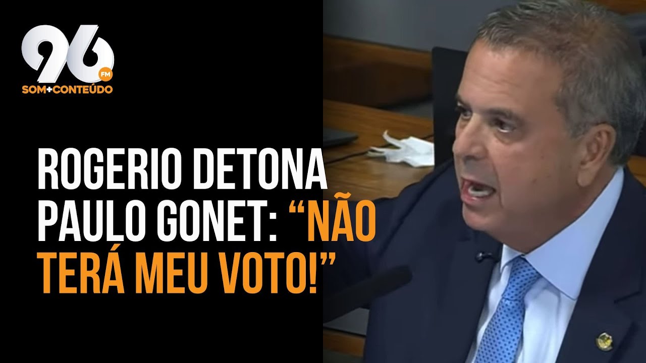 ROGÉRIO MARINHO LISTA ILEGALIDADES DE PAULO GONET E VOTA CONTRA RECONDUÇÃO PARA PGR