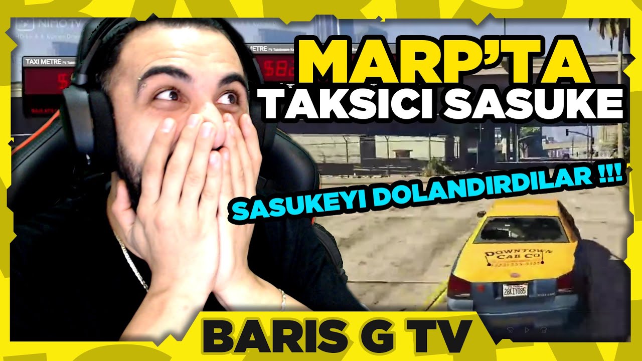 Barış G MARP'TA EMİR VE ŞAFAĞIN SASUKEYİ DOLANDIRDIKLARI SAHNEYİ İZLİYOR !!!