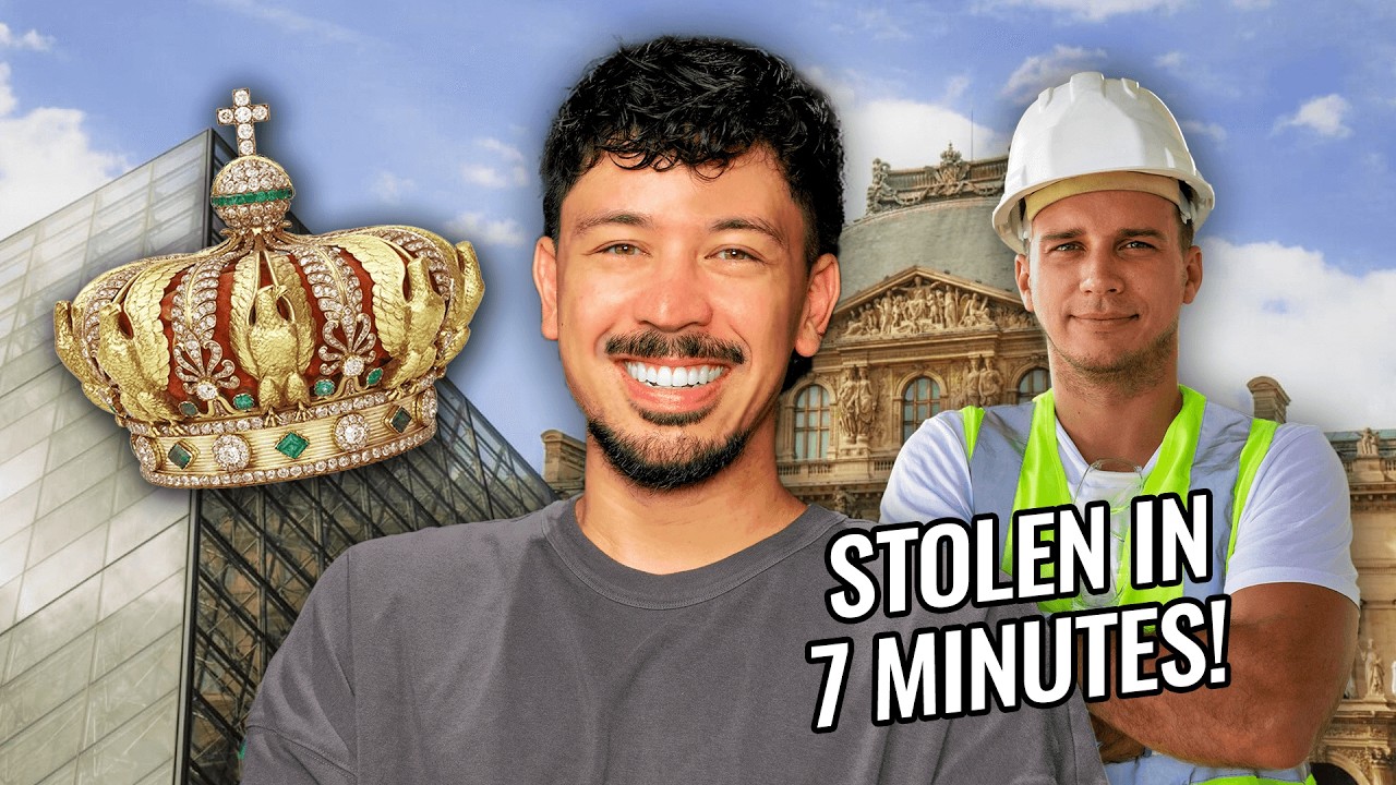 the louvre heist is crazy