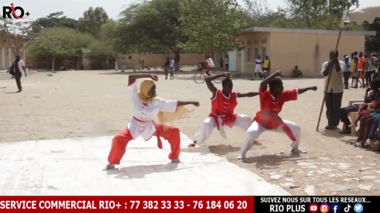 Prestation KUNG FU à Rufisque