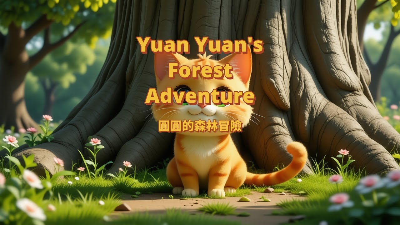 (雙語)兒童睡前故事：圓圓的森林冒險。(Bilingual)Children's Bedtime Story: Yuanyuan's Adventure in the Forest.