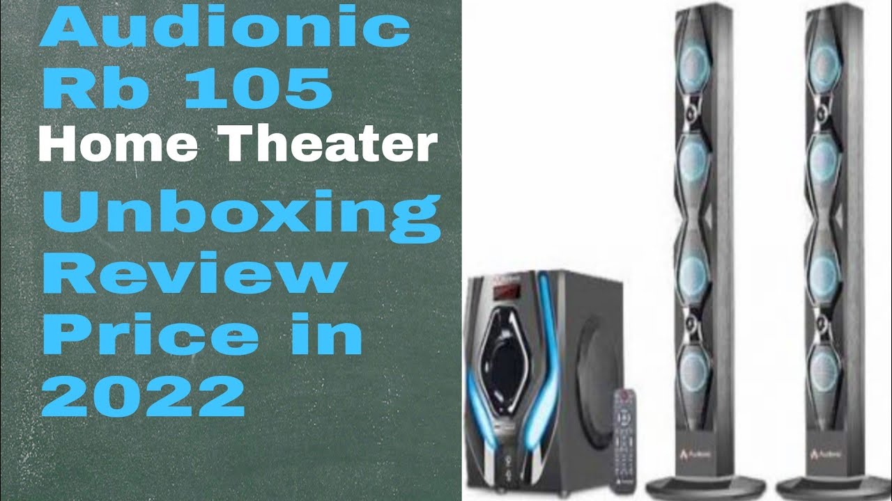 Audionic Rb105 Theater Speaker ( @redonwebtv7300 )