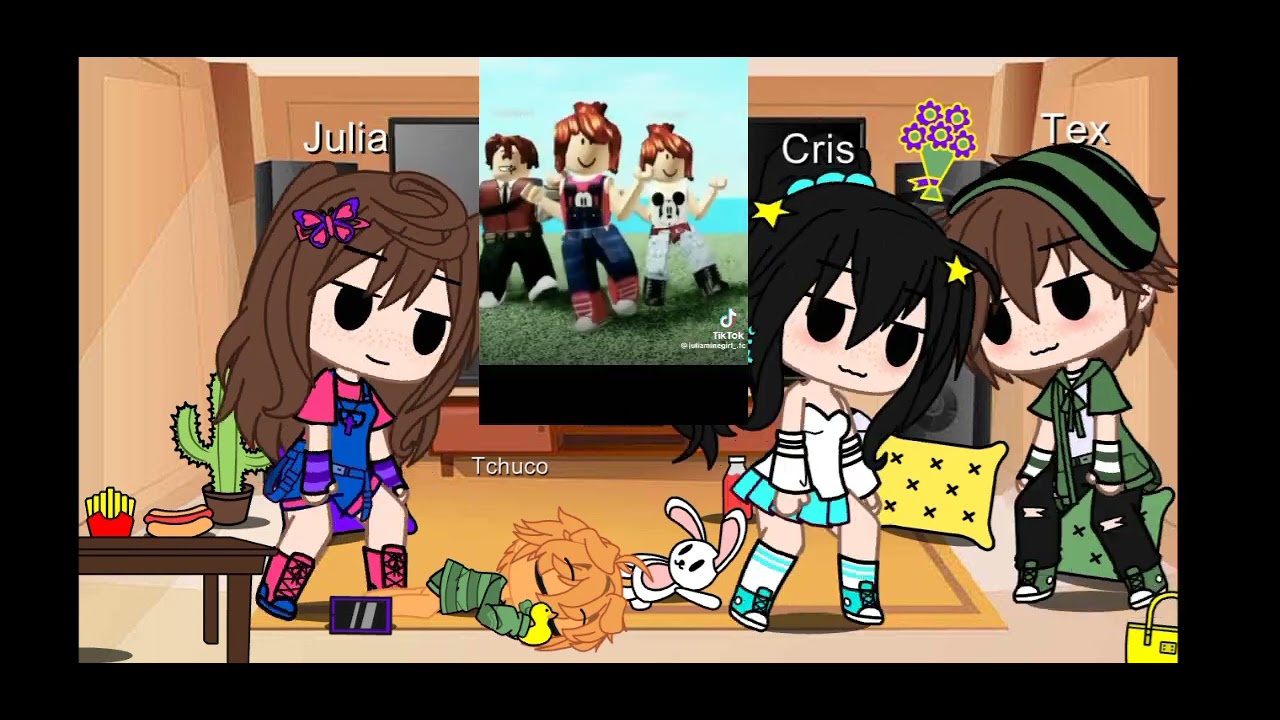 #Familia Julia minegirl reagindo a tik tok deles