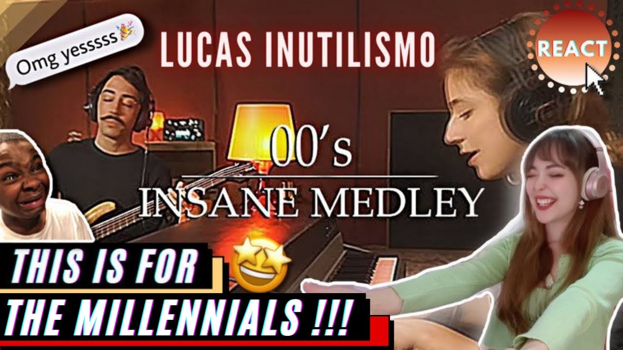 REACT | 00's insane medley ft. Giana - Inutilismo - Lucas Vinicius