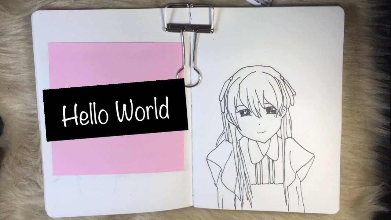 Drawing Anime | Graphinica | Hello World | Scene no. 2
