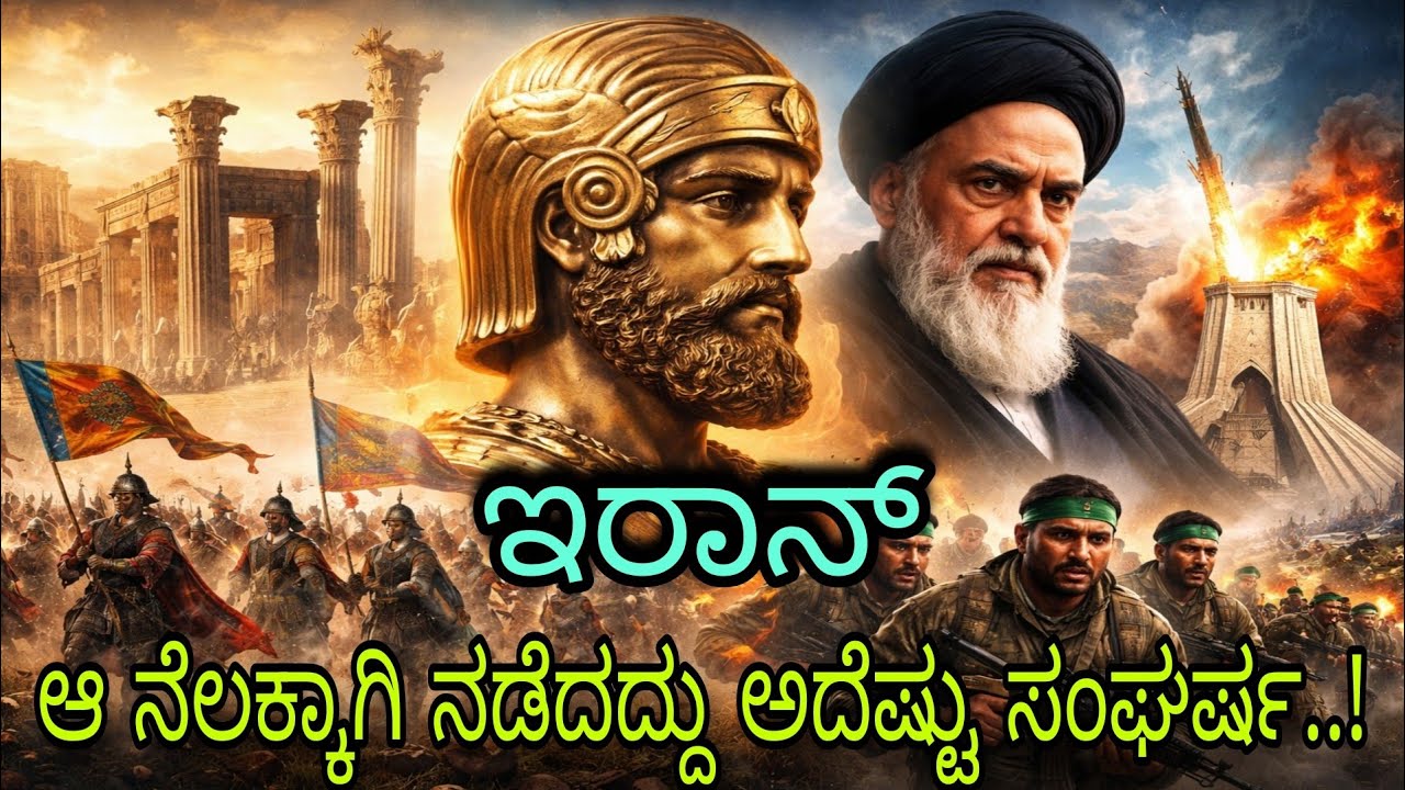ಇರಾನ್ : ಆ ನೆಲಕ್ಕಾಗಿ ನಡೆದದ್ದು ಅದೆಷ್ಟು ಸಂಘರ್ಷ  Iran: 5000 Years of Power, Invasions and Revolution