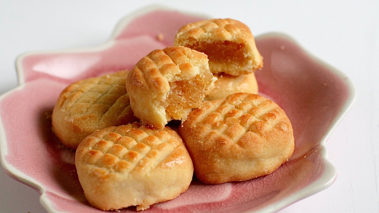 TAIWANESE PINEAPPLE CAKE RECIPE - Cách làm BÁNH DỨA ĐÀI LOAN