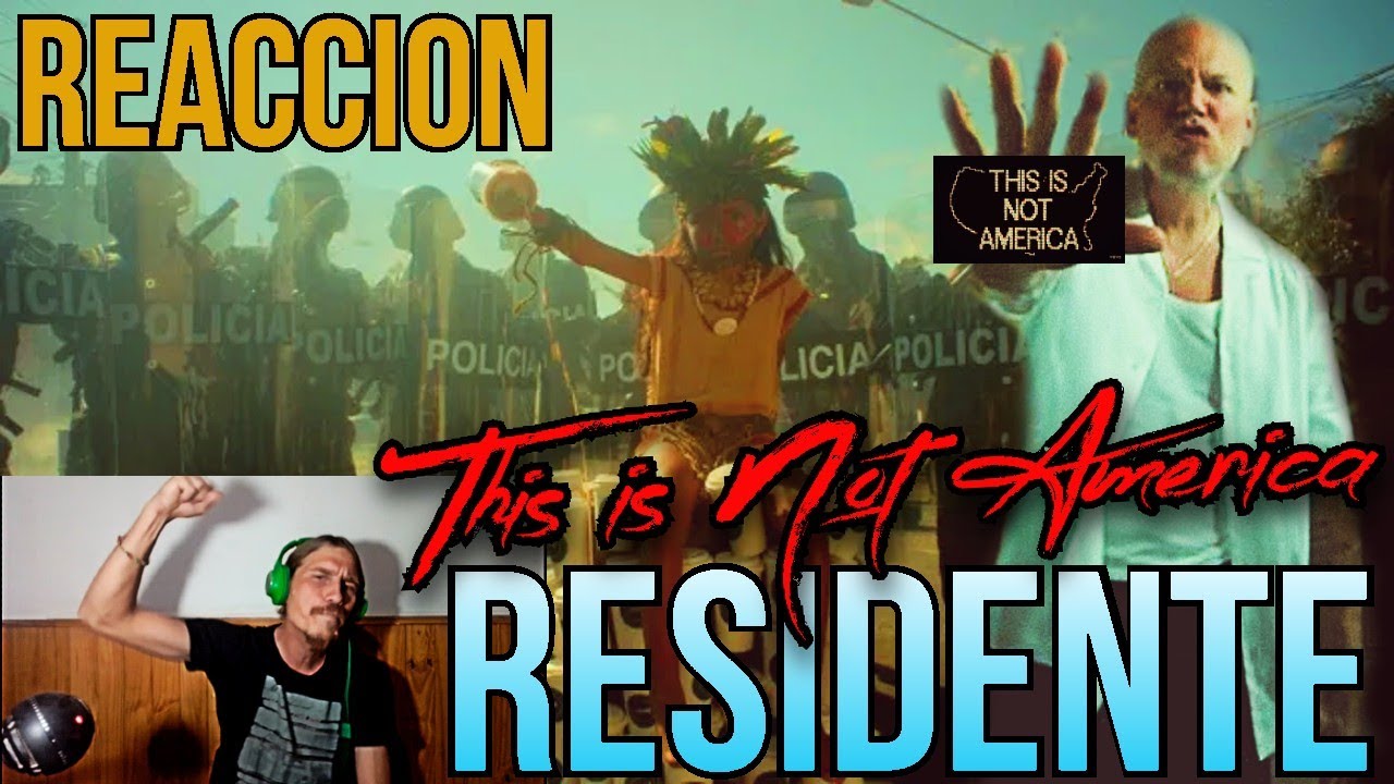 Residente - This is Not America (Official Video) ft. Ibeyi //REACCION// UNA CLASE DE HISTORIA PURA!