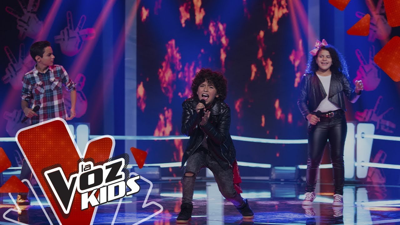 Gabi V, Jacobo y Lukas cantan Me Niego – Batallas | La Voz Kids Colombia 2019
