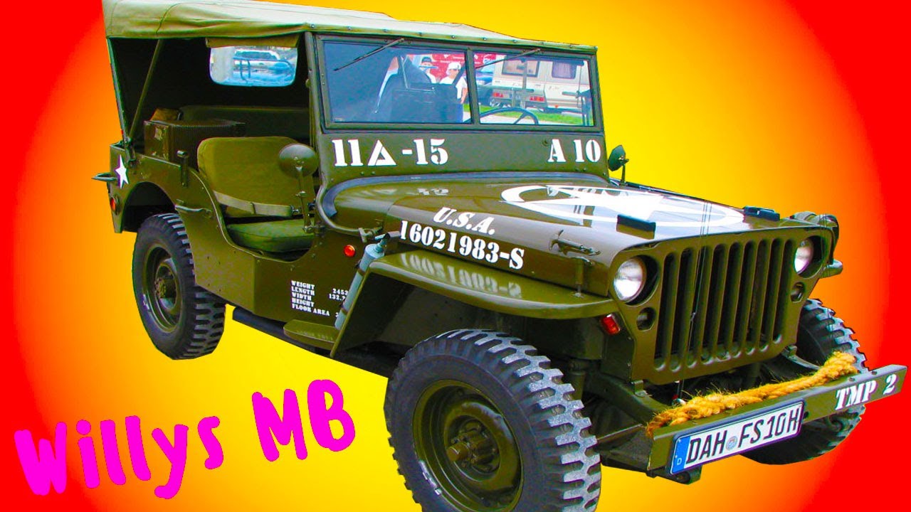 Willys MB  армейский джип для командирского состава