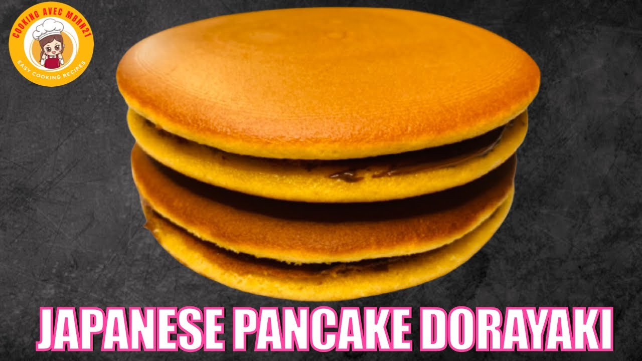 Indulge in Fluffy Japanese Pancake Dorayaki with Nutella | Easy Recipe Tutorial