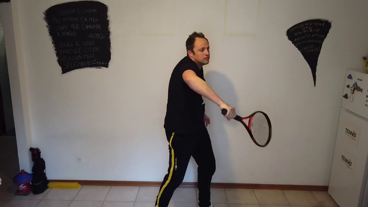 TENNISTAR(s) A CASA - Rovescio a una mano “home made”