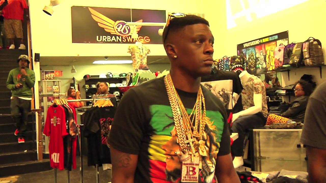 Lil Boosie BadAzz & Gutta Tv Go Shopping, Plus Meet & Greet With Fans