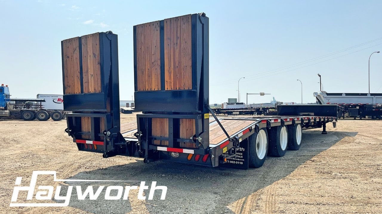 2023 Gincor 53' Step Deck with Air Assist Ramps for Sale | Hayworth Equipment Sales