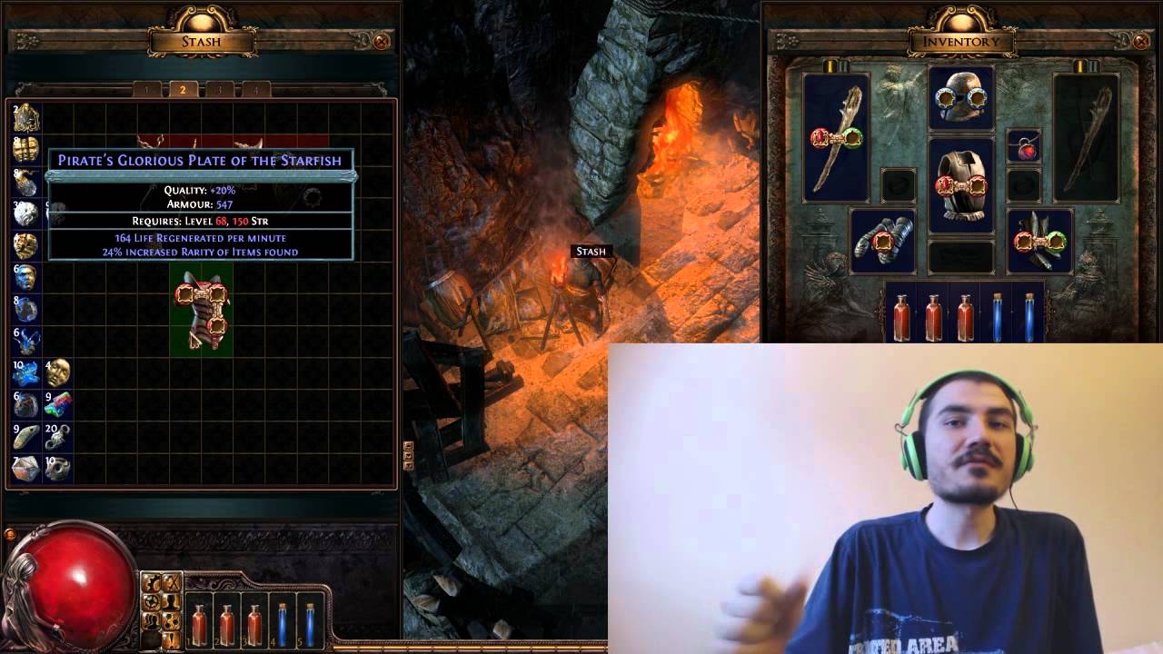 [Path of Exile] PoE Item Progression Demonstrated