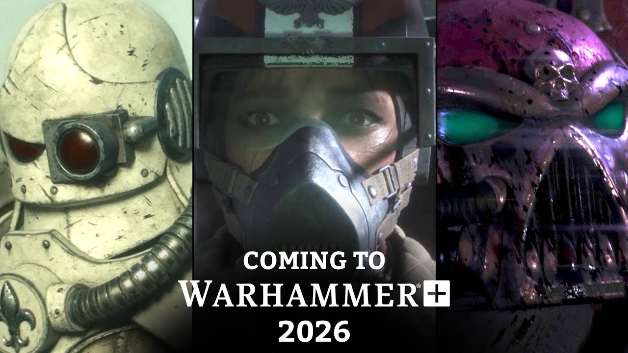 New Warhammer 40,000 Animations Trailer &ndash; January 2026 | Warhammer+