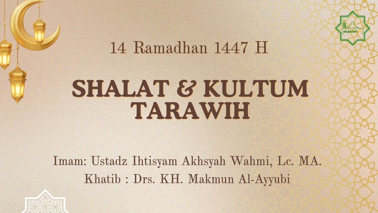 Shalat Tarawih, 15 Ramadhan 1447 H