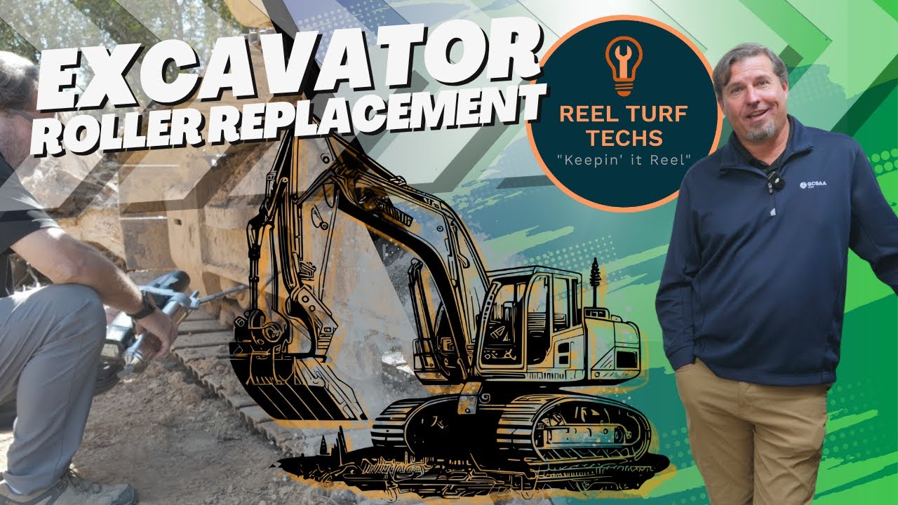 Excavator Roller Replacement