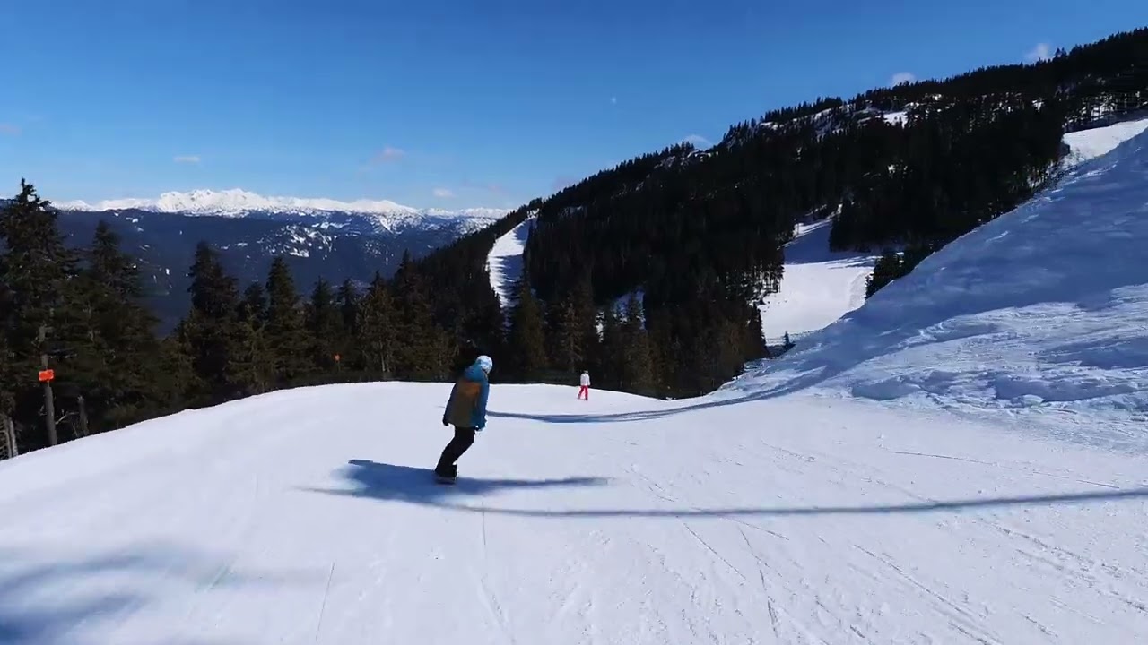 2022-04-11-Whistler, the first run - Peak-to-Creek