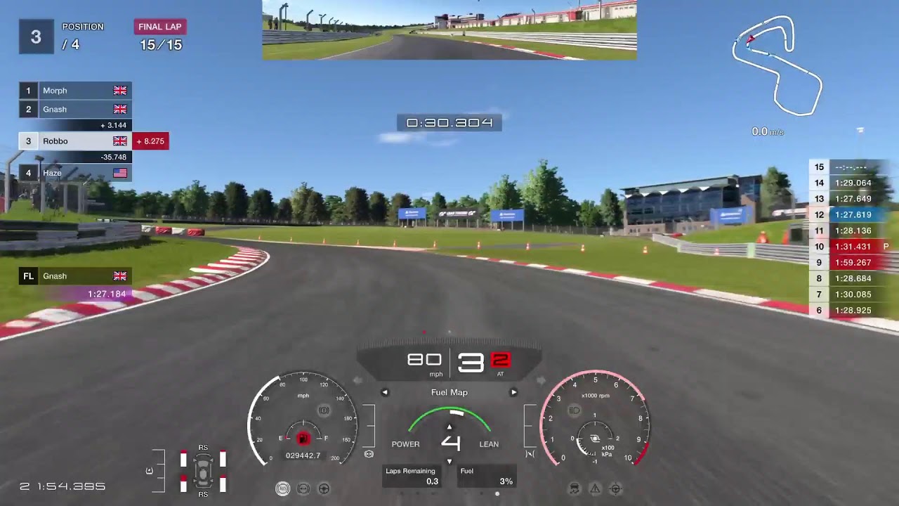 Gt sprint race