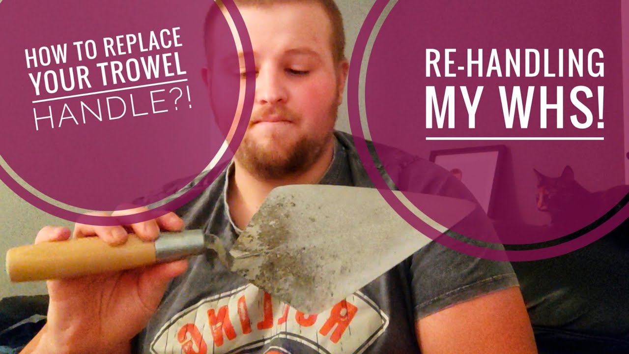 Bricklaying Tools - How to Re-Handle your Favourite Trowel?! #toolrestoration #bricklayingtools