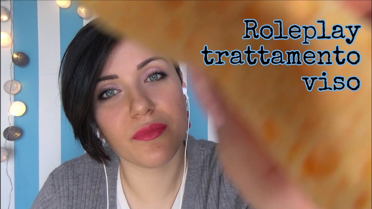ASMR ITA: trattamento viso - Roleplay Denny Asmr