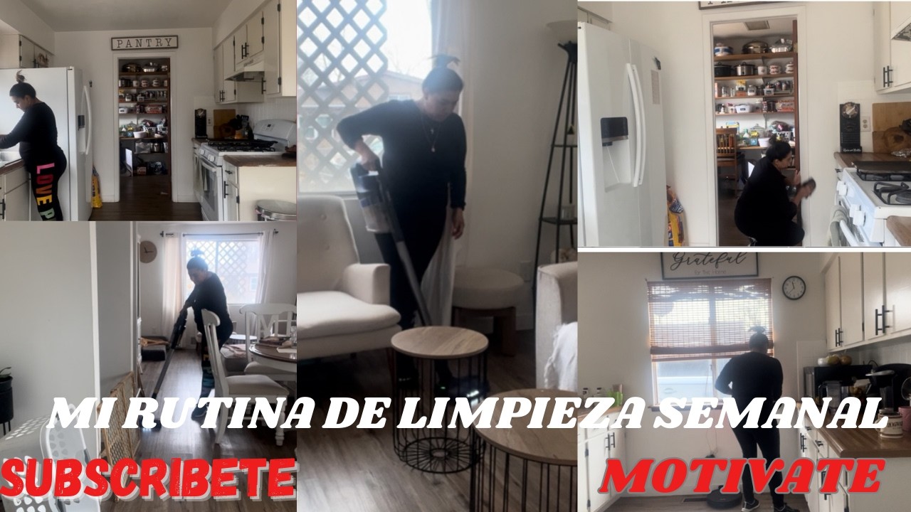 🧹🧼MI RUTINA DE LIMPIEZA SEMANAL 🧽🪣