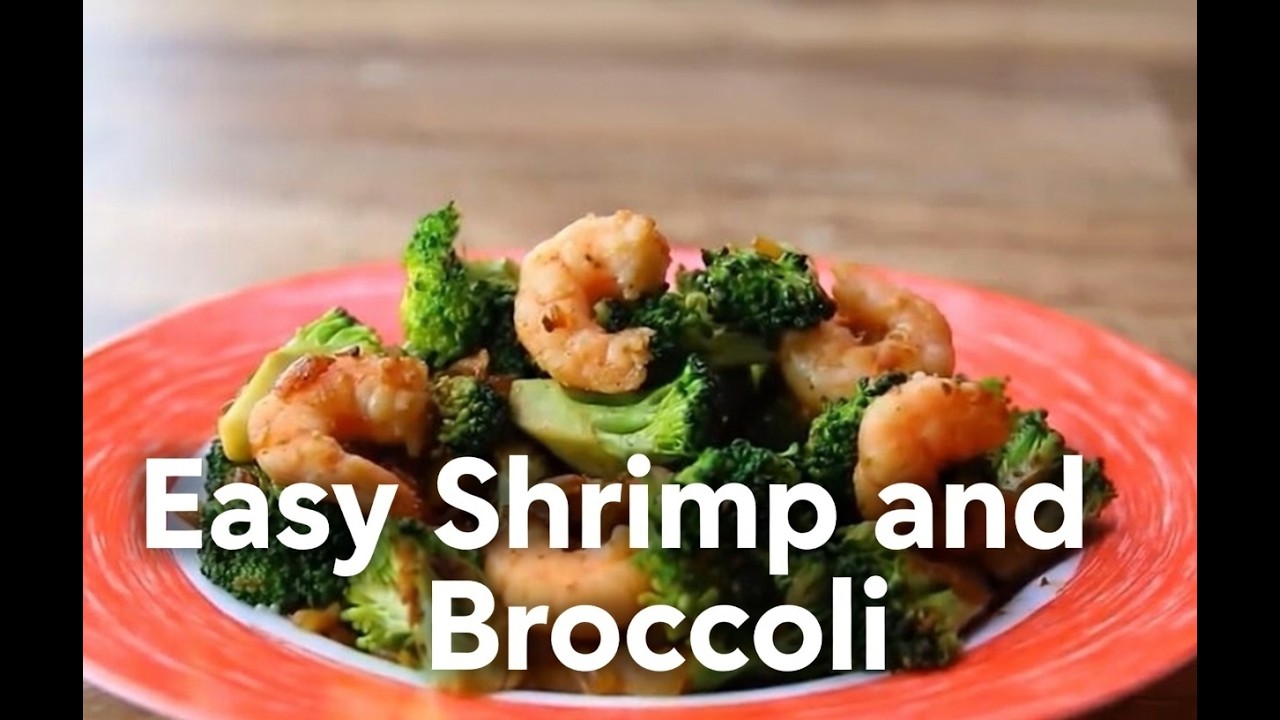 Easy Shrimp and Broccoli | Healthy High Protein Dinner in Minutes