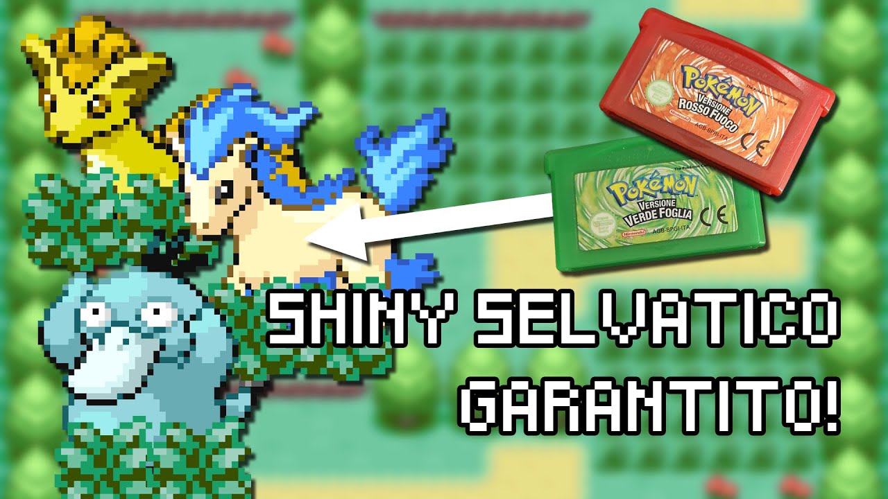 SHINY SELVATICI GARANTITI IN POKèMON ROSSO FUOCO E VERDE FOGLIA! - Tutorial Manipolazione RNG