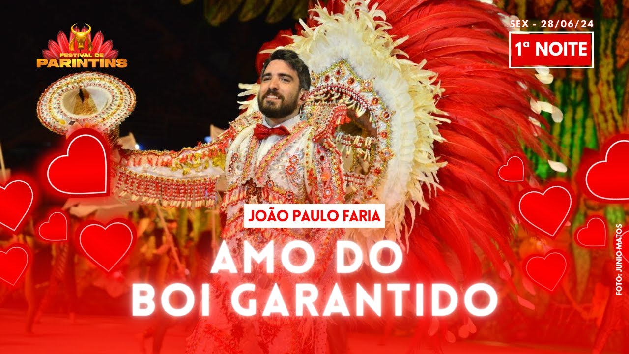 COMPILADO: TODOS OS VERSOS DO AMO JOÃO PAULO FARIA | 1ª NOITE | 28/06/2024