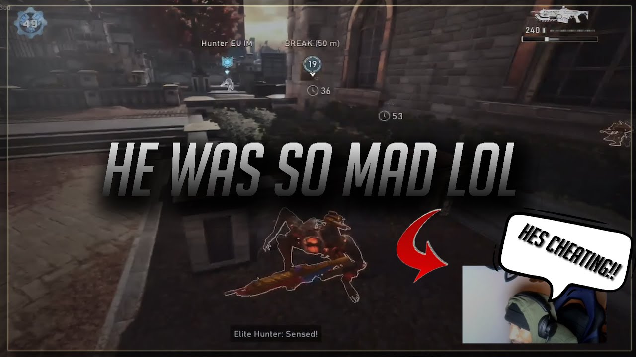 Gears 5 - THESE STREAMERS WERE SO MAD LMAOO🤣 (RANKED CONTROL)