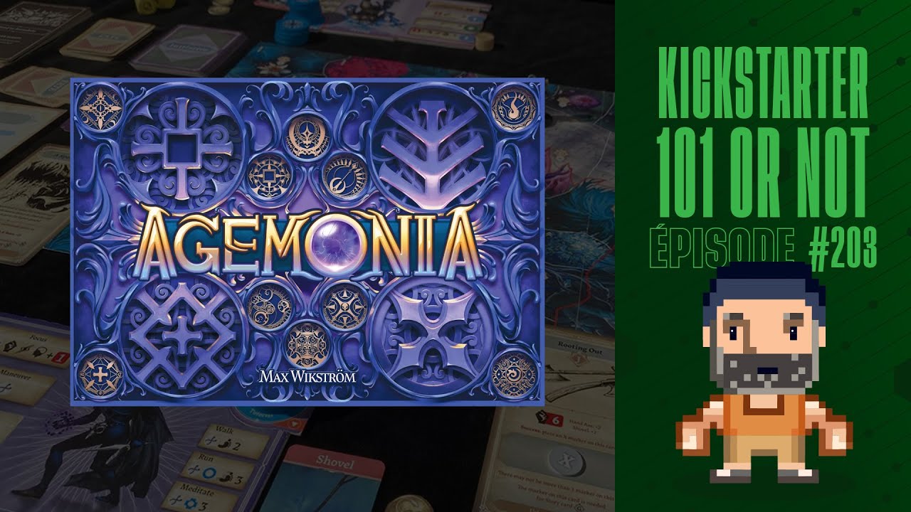 Kickstarter 101 or Not (EP203) Agemonia - Règles et critique