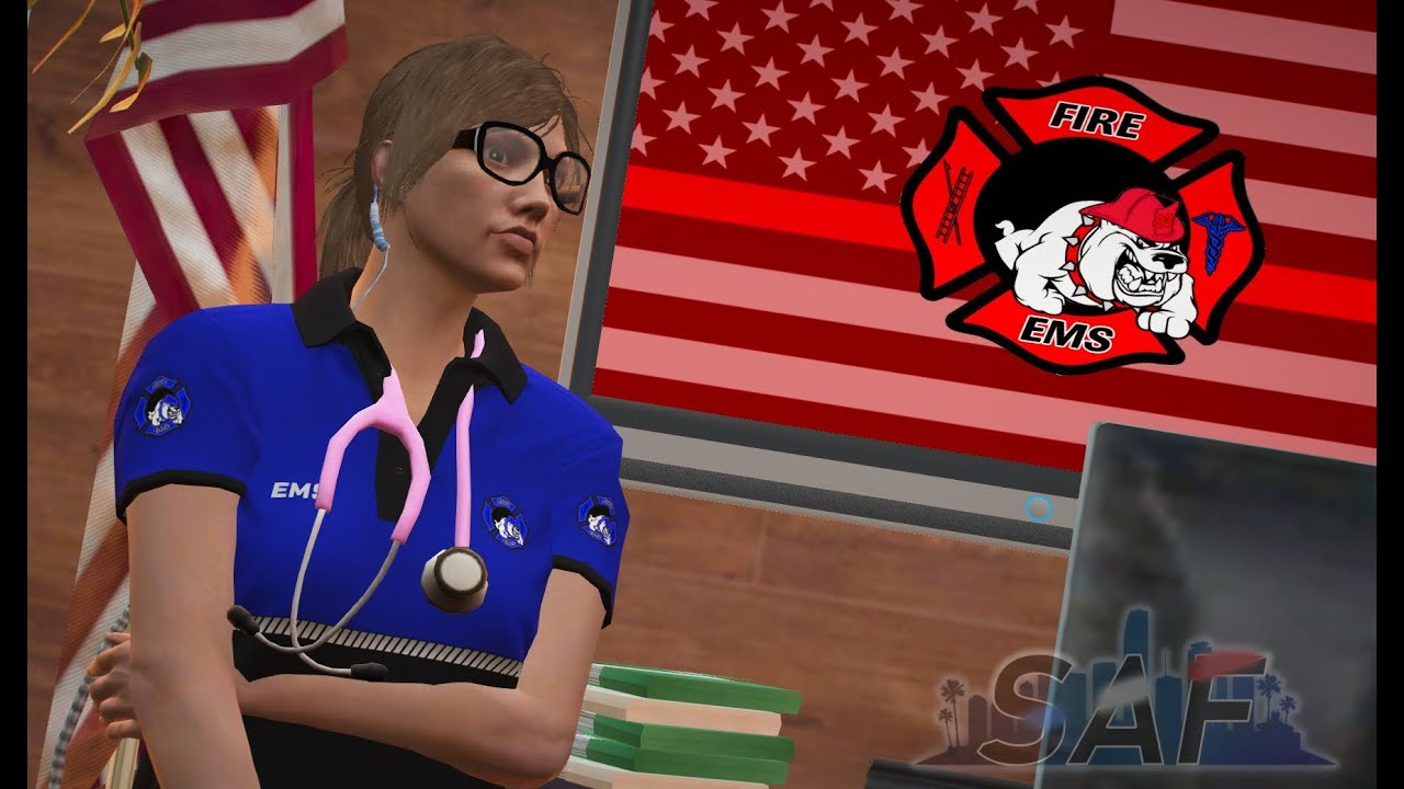 A Busy Paramedic Night and a Beach Walk with Young! [FiveM RP] - Twitch Live Stream 9/8