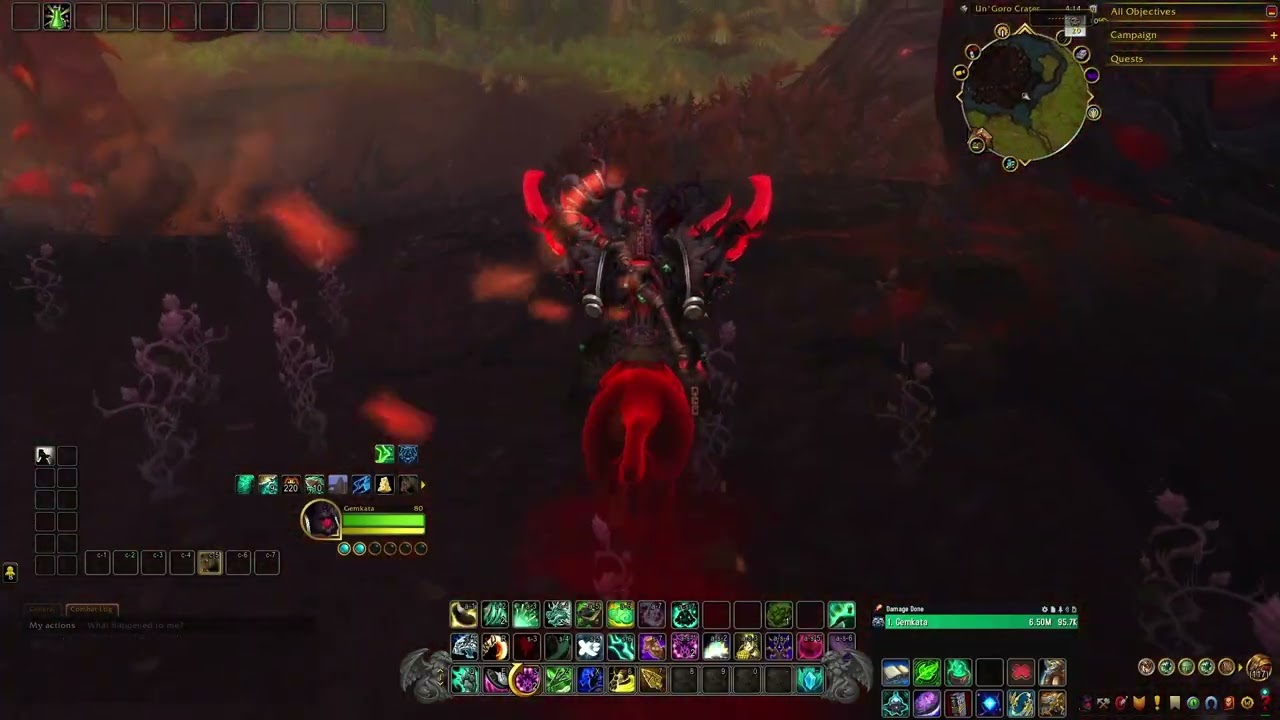 Il'gynoth route avoiding root and flails