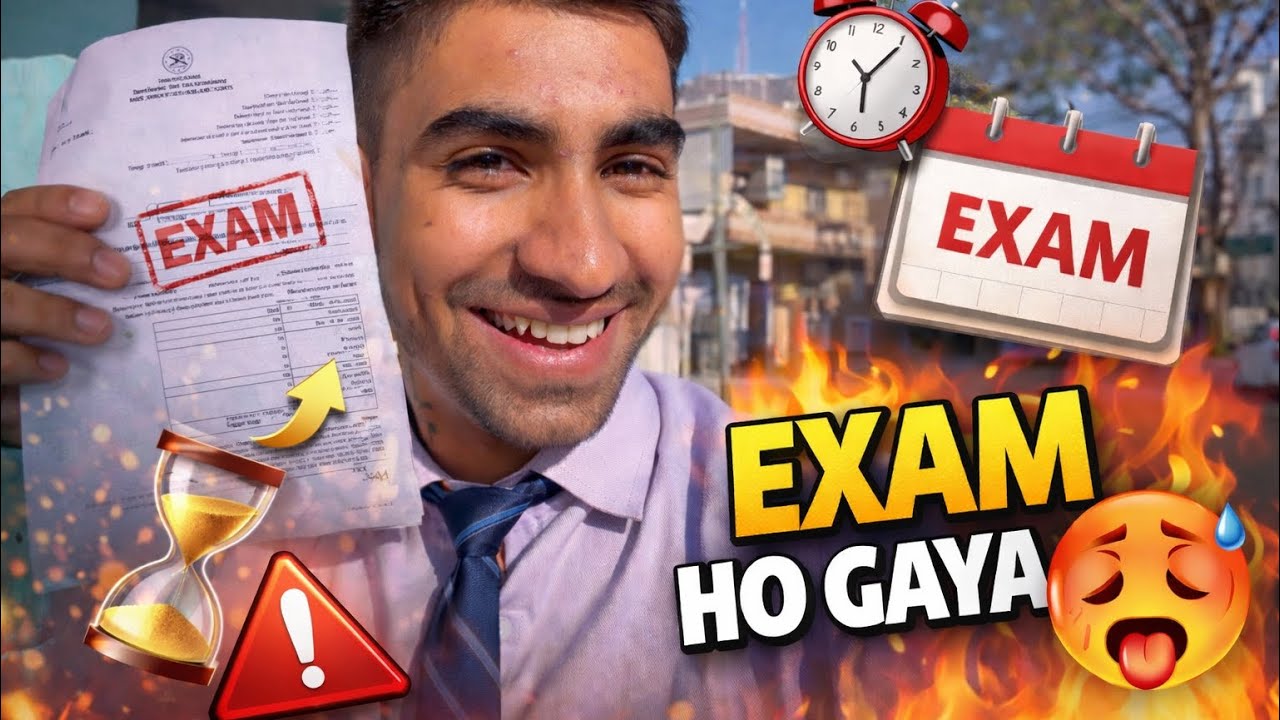 Paper Dekhte hi dimaag Blank 😰😭 | Exam Day Vlog   #dailyvlog #examday #vlog #vlogindia 