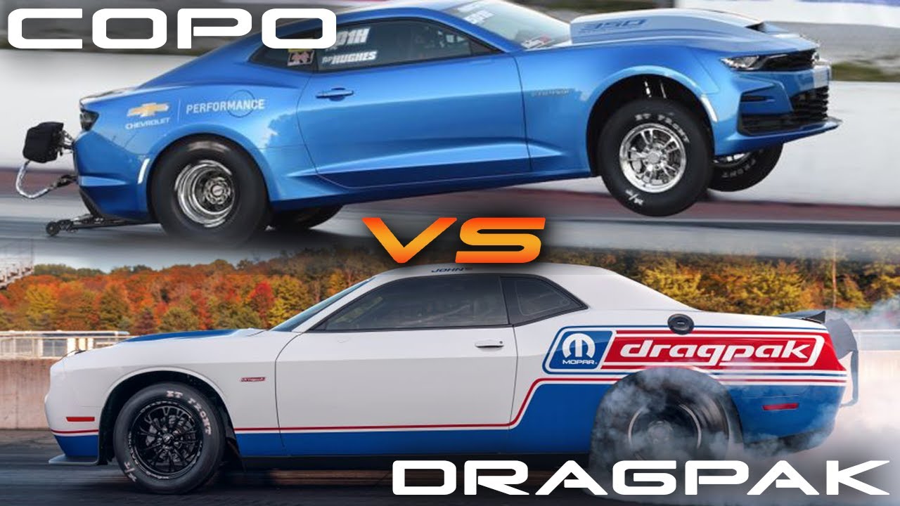 Copo Camaro против Dodge Drag Pak 2020 года. Дрэг-рейсинг на 1/4 мили | NHRA | Демонология
