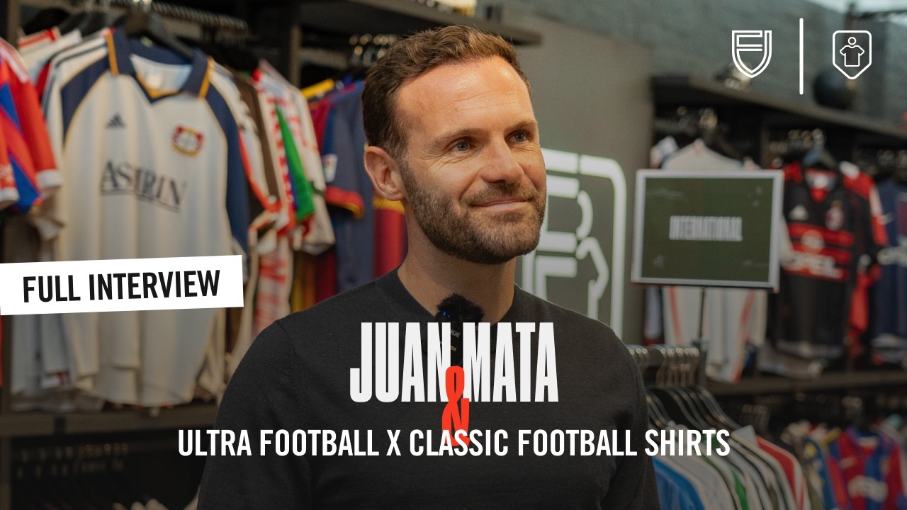 Career in Shirts with Juan Mata at Ultra Football x Classic Football Shirts Pop-up🔥