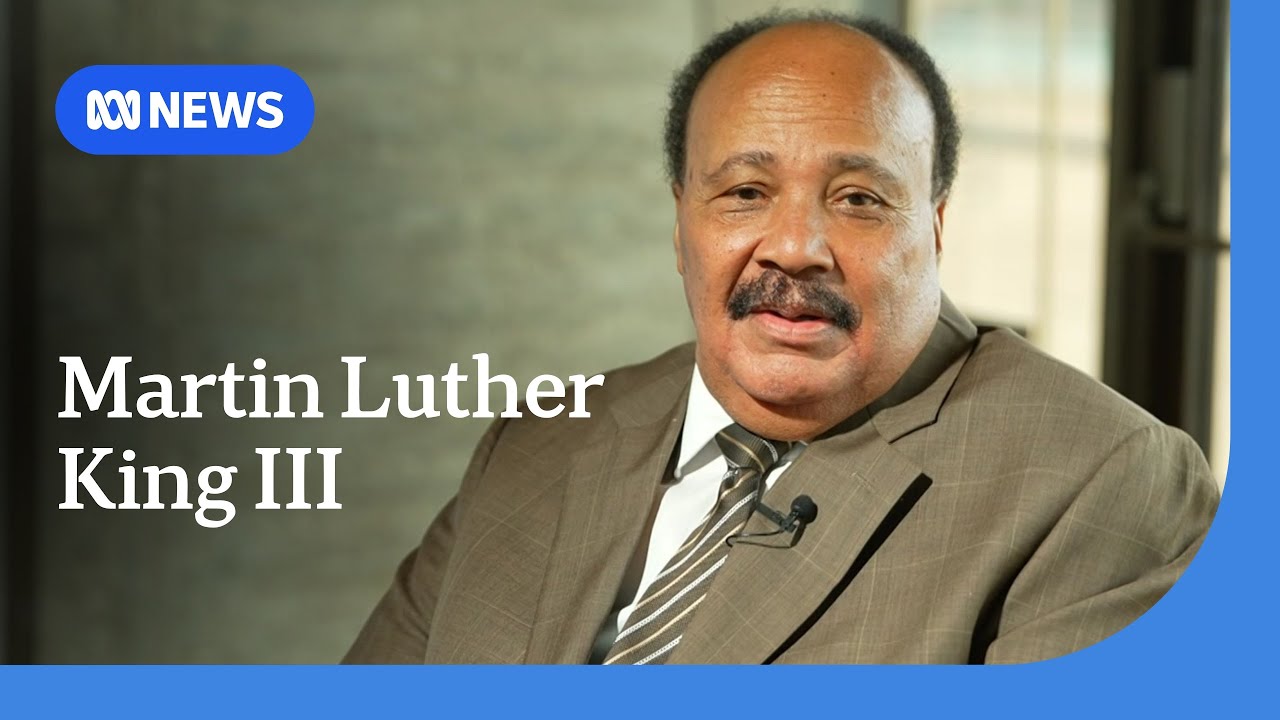 Martin Luther King III discusses his father's dream and sends message to Australians | ABC NEWS