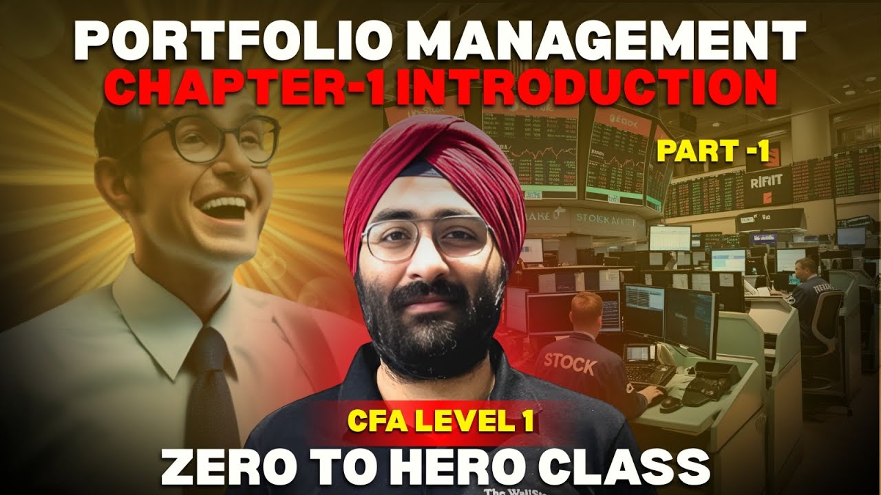 CFA LEVEL 1 | Portfolio Management in One Shot @thewallstreetschool